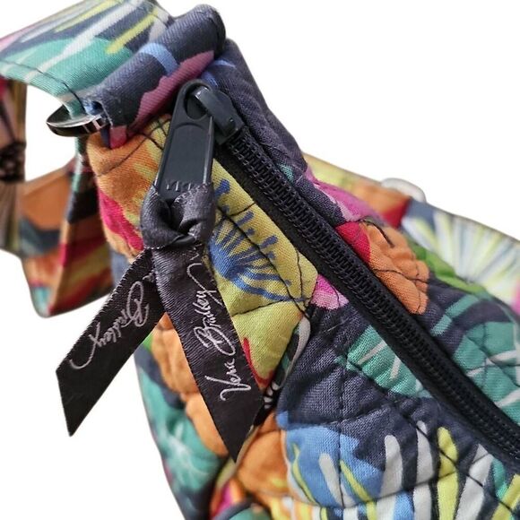 Vera Bradley Clare Jazzy Blooms Handbag Purse Retired pattern - Picture 6 of 10